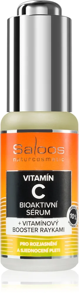 Saloos Bioactive Serum kirkastava seerumi sisältää C-vitamiinia 20 ml