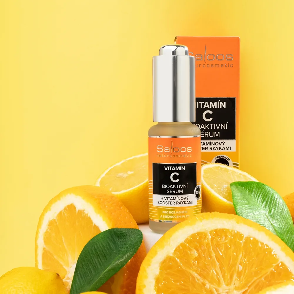 Saloos Bioactive Serum Lysnende serum Med C-vitamin 20 ml