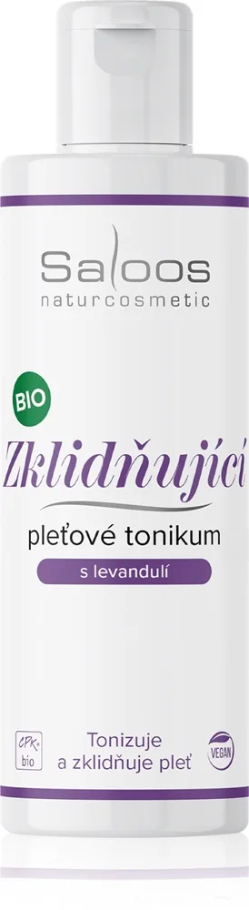 Saloos Calm rauhoittava hoitovesi kasvoille sisältää laventelia 200 ml