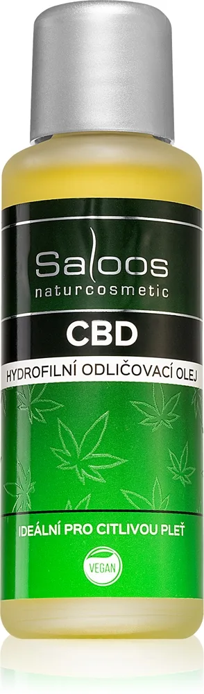 Saloos CBD Hydrofil olie til mild fjerning af makeup 50 ml