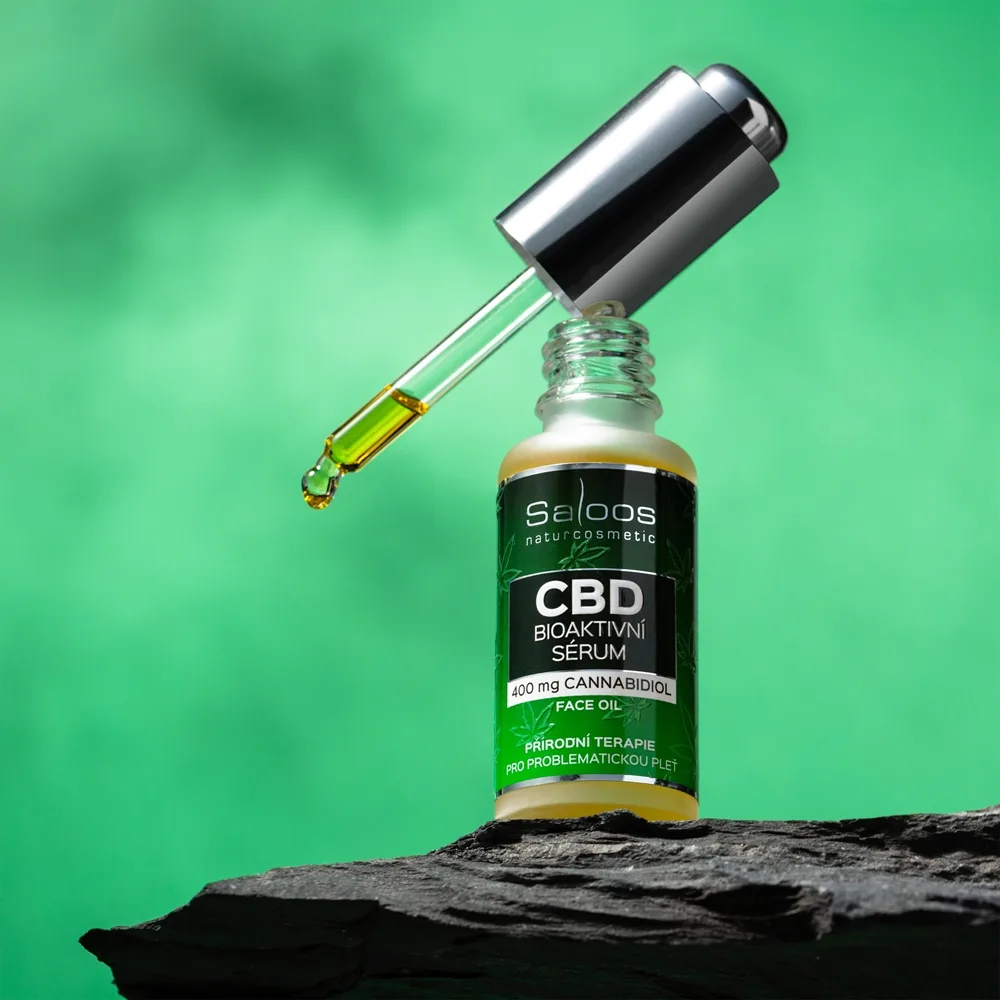 Saloos CBD Lindrende ansigtsserum 20 ml