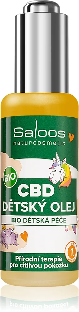 Saloos CBD Lindrende olie til børn 50 ml