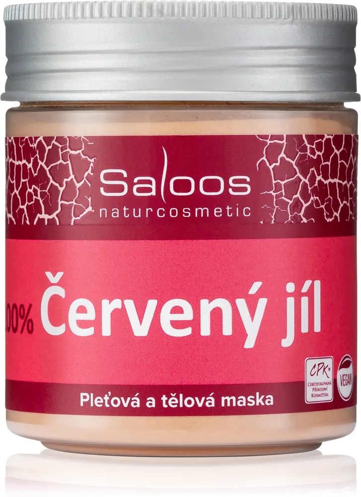 Saloos Clay Mask Montmorillonite Body And Face Mask för trött hud 140 g