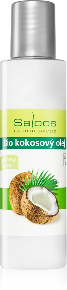 Saloos Cold Pressed Oils Bio Coconut Kokosolie Til tør og sensitiv hud 125 ml
