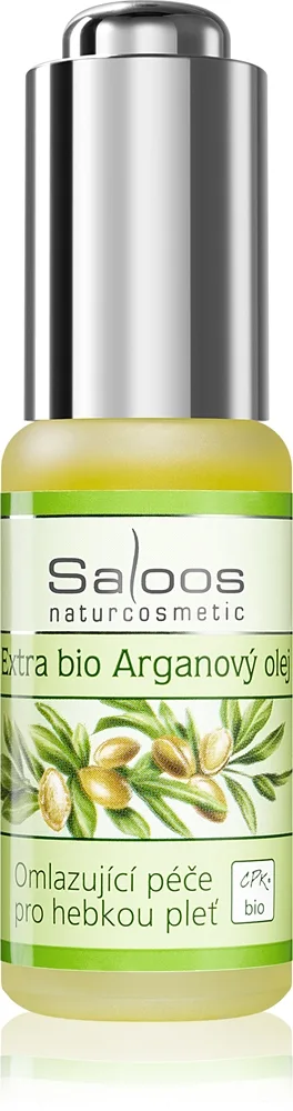 Saloos Cold Pressed Oils Extra Bio Argan Økologisk arganolie Med foryngende effekt 20 ml