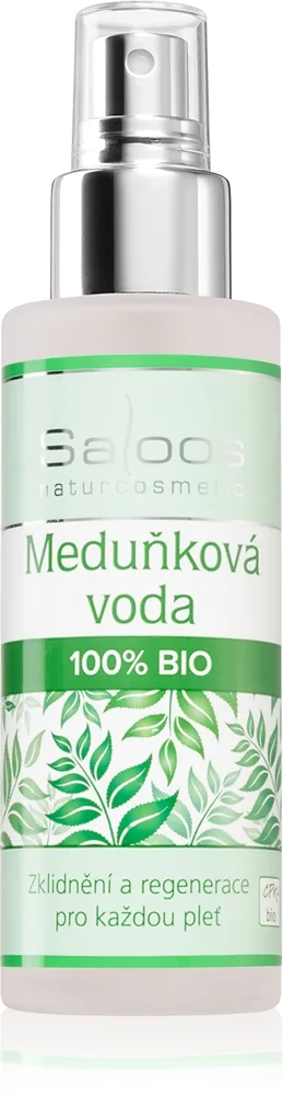 Saloos Floral Water Lemon Balm 100% Lindrende blomstervand For hudfornyelse 100 ml