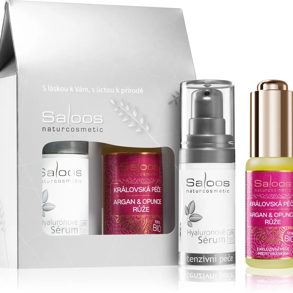 Saloos Intensive Care Rose & Hyaluron Serum Presentförpackning för Kvinnor