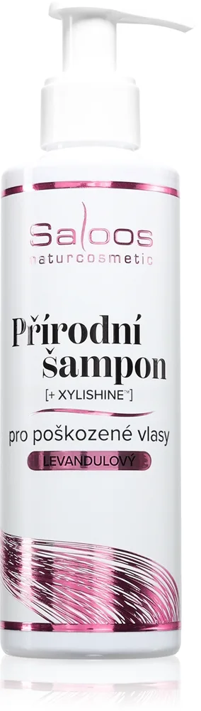 Saloos Natural Shampoo Naturligt schampo För skadat hår 200 ml