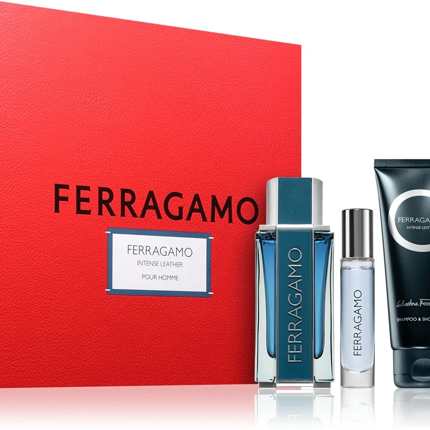 Ferragamo Intense Leather Set lahjasetti miehille