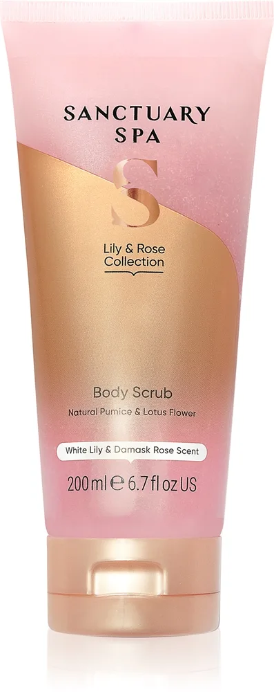 Sanctuary Spa Lily & Rose Collection geelikuorinta silottava vaikutus 200 ml