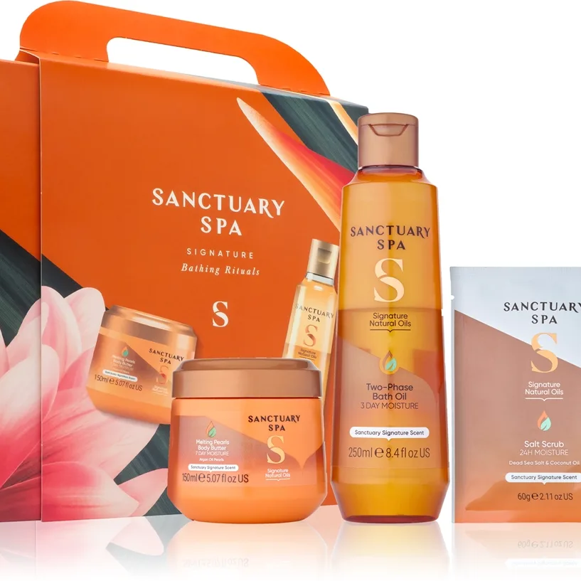 Sanctuary Spa Signature Bathing Rituals Presentförpackning