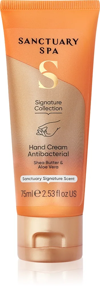 Sanctuary Spa Signature Collection Närande handkräm Med antibakteriella ingredienser 75 ml