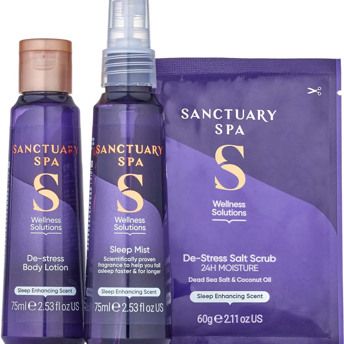 Sanctuary Spa Wellness Pillow Pack Gift Set