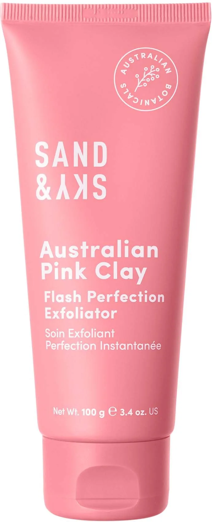 Sand & Sky Australian Pink Clay Flash Perfection Exfoliator 100 ml