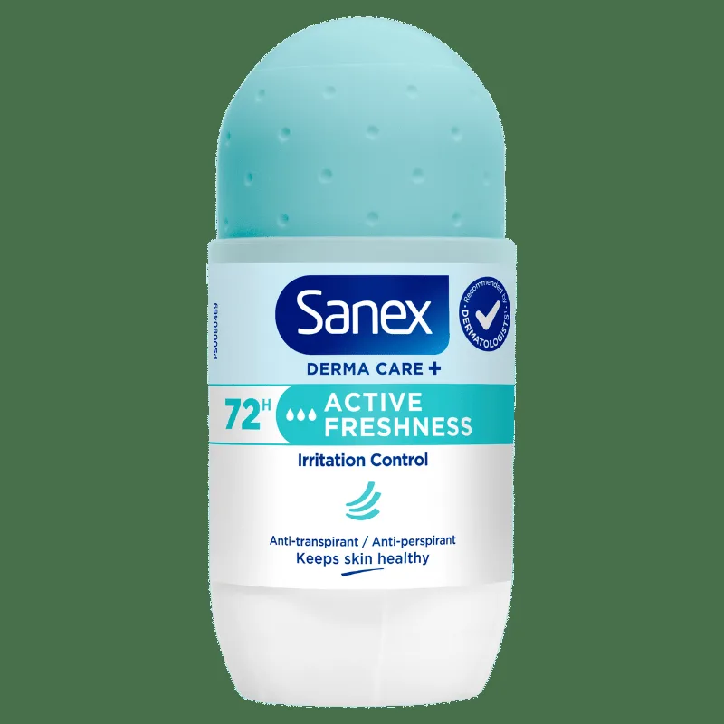 Sanex Derma Care+ Active Freshness 72H Roll-on - 53 ml.