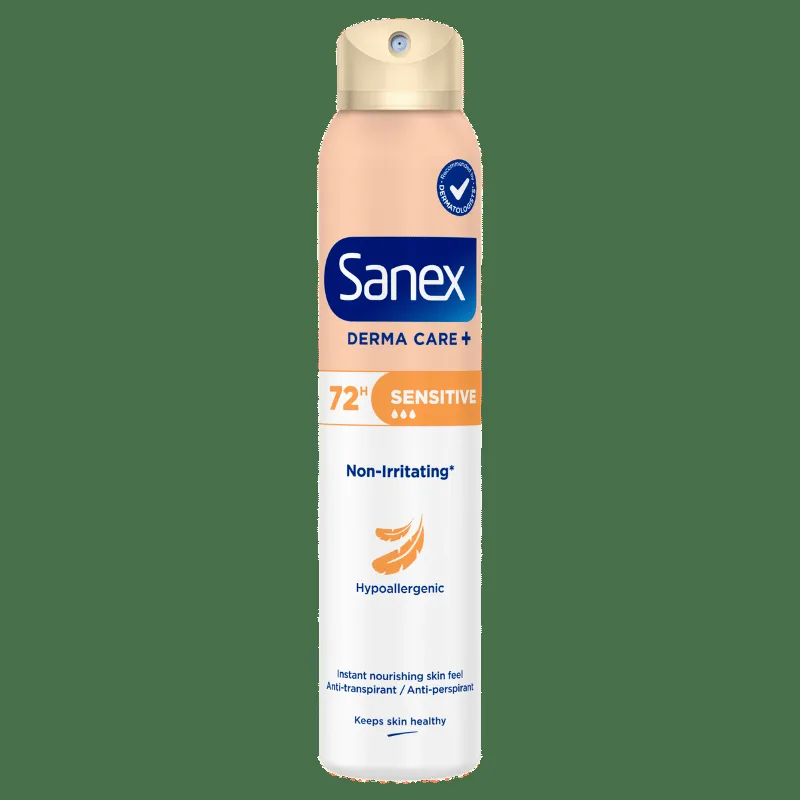 Sanex Derma Care+ Sensitive 72H Deodorant (200 ml)