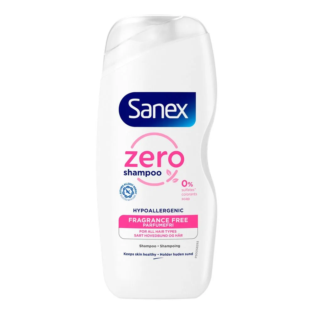 Sanex Zero% Shampoo - 250 ml