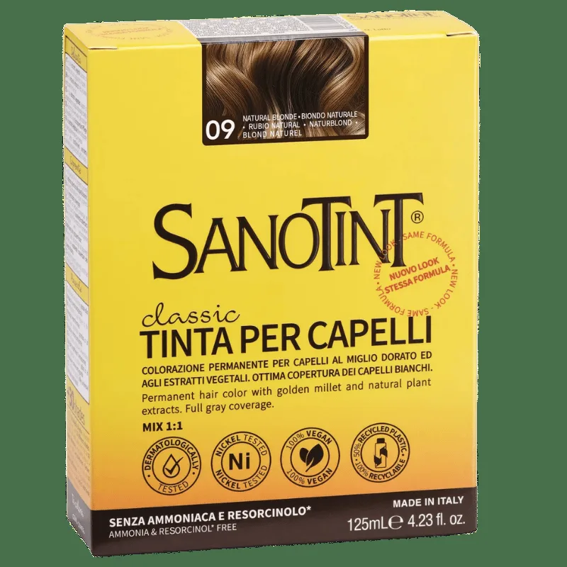 Sanotint 09 hårfarve Naturblond 1 stk.