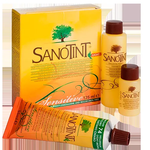 Sanotint 76 hårfarve light Rav blond 1 Stk.