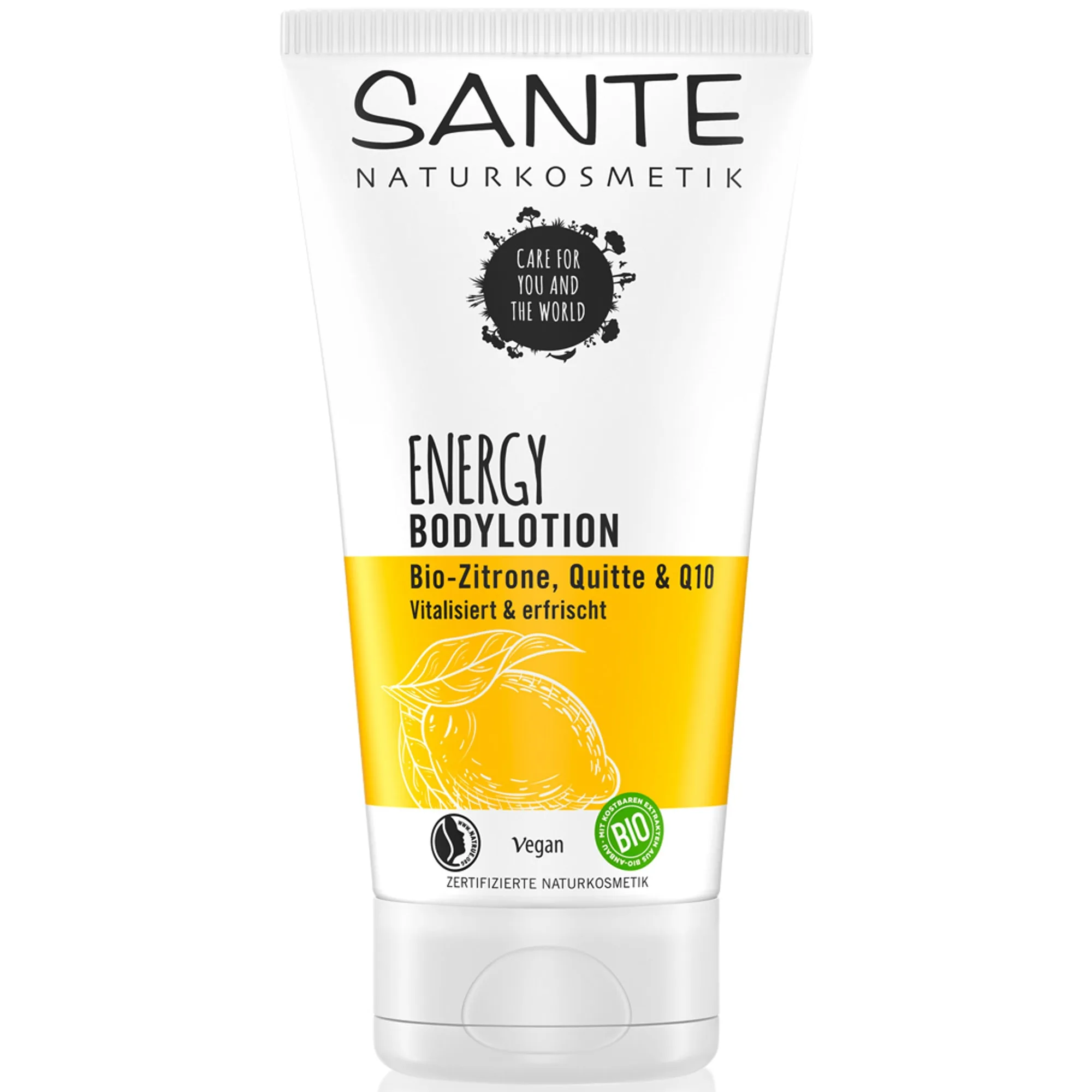 Sante Bio-Zitrone, Quitte & Q10 Energy Body lotion