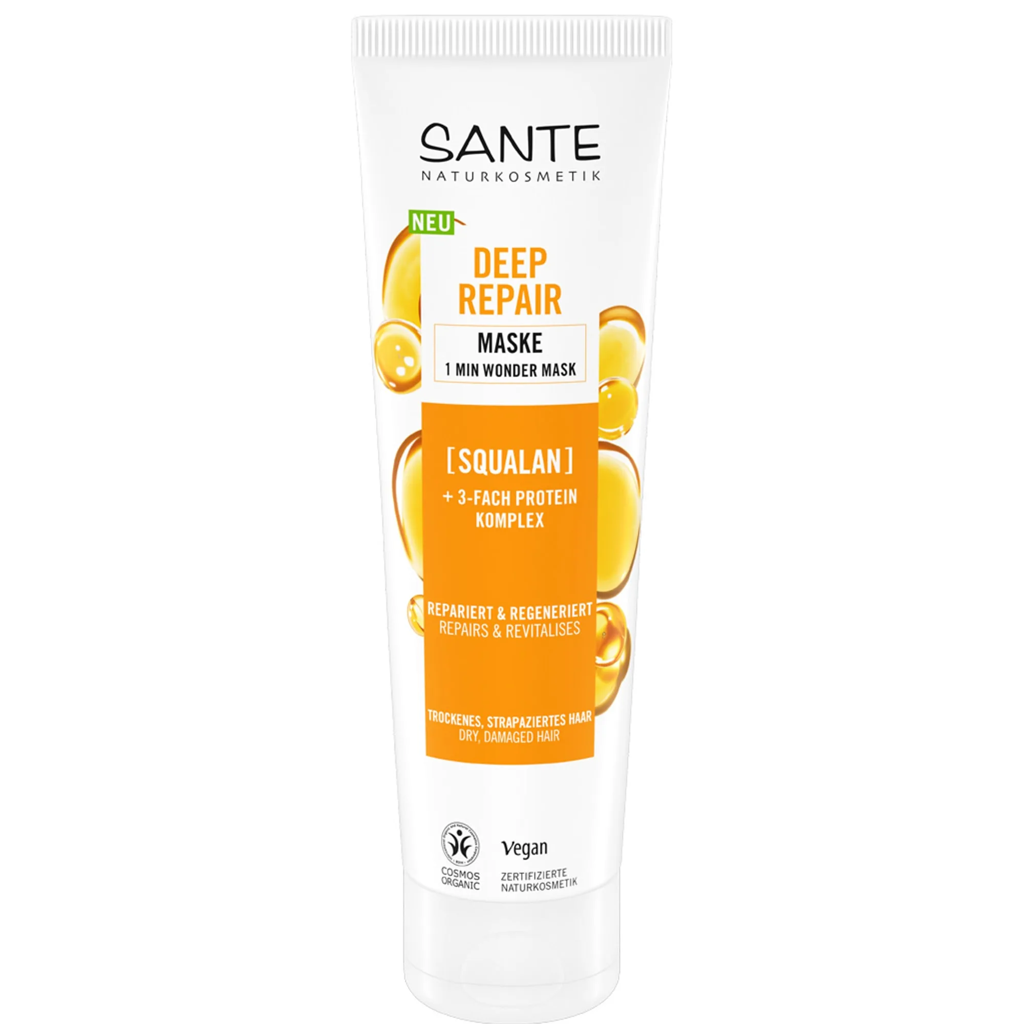 Sante Deep Repair 1 MIN Wonder Mask with Squalane Hårinpackning