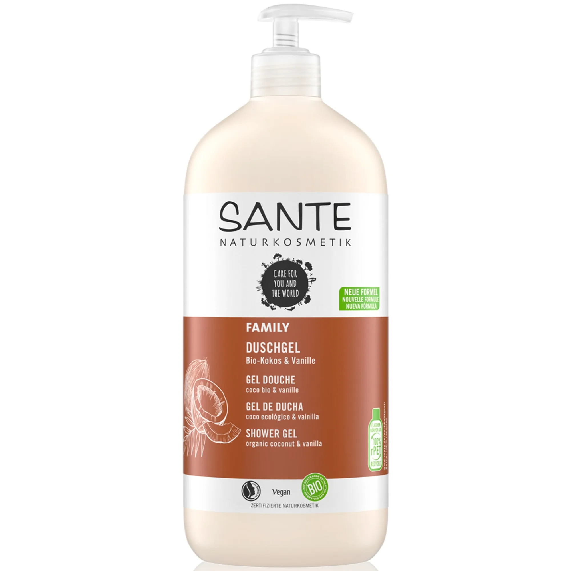 Sante Family Bio-Kokos & Vanille Duschgel