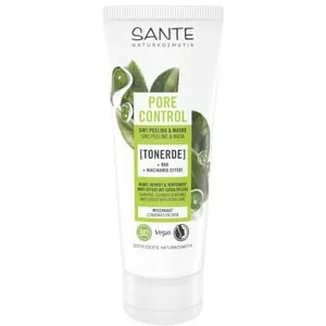 Sante Pore control 5in1 - peeling og maske med ler, BHA og niacinamid effekt Rensemaske