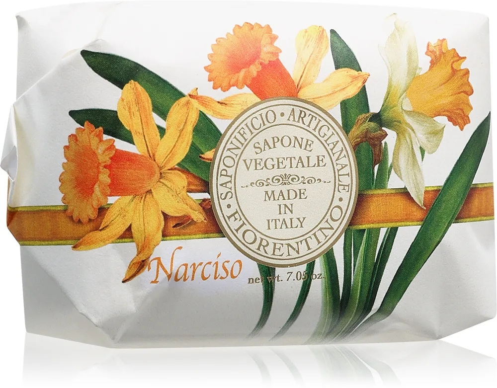 Saponificio Artigianale Fiorentino Daffodil Perfumed Soap luonnollinen palasaippua 200 g