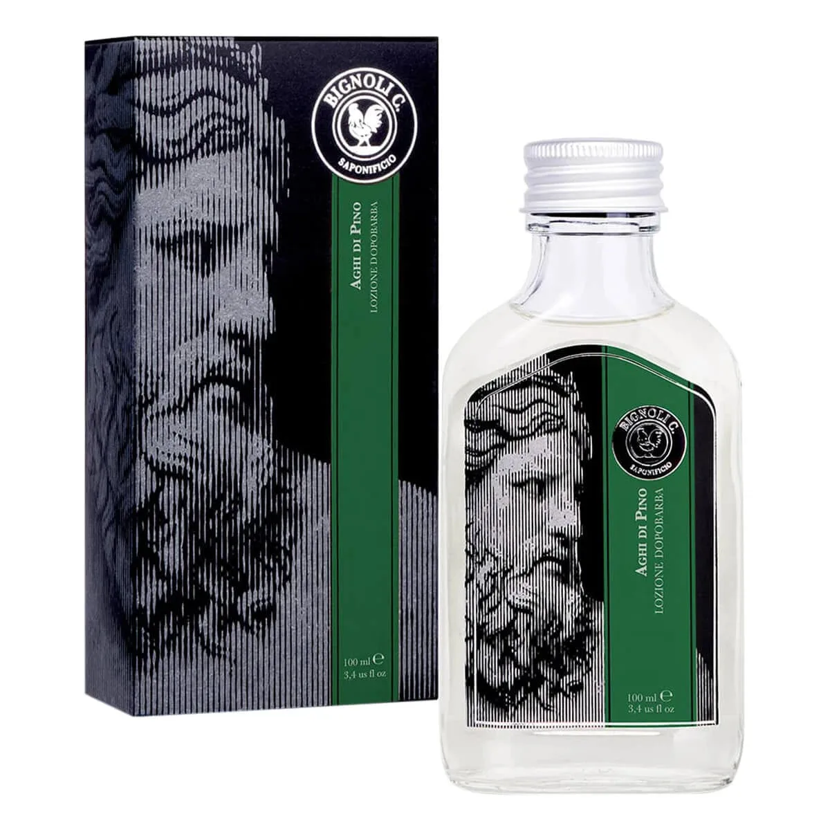 Saponificio Bignoli C. Aftershave, Aghi di Pino, 100 ml.