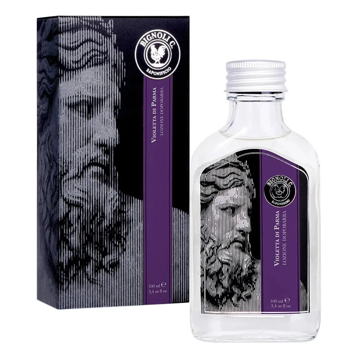 Saponificio Bignoli C. Aftershave, Violetta di Parma, 100 ml.