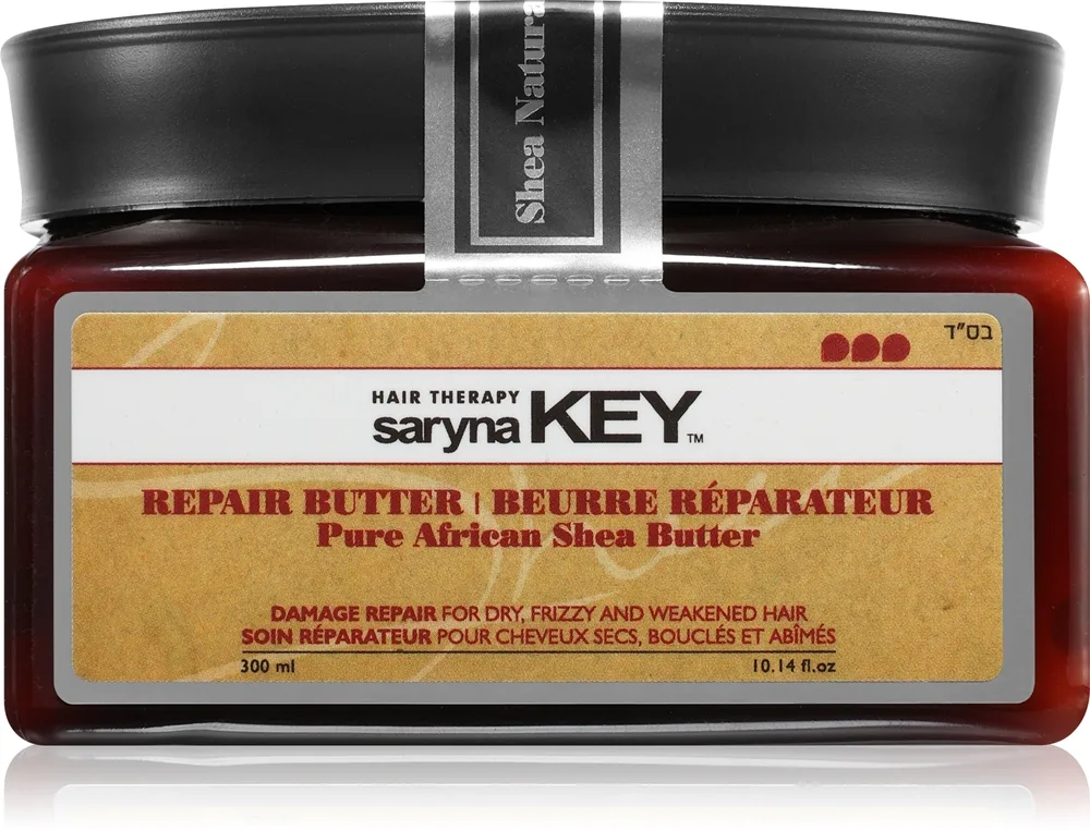 Saryna Key Pure African Shea Butter Damage Repair hiusnaamio sisältää sheavoita 500 ml