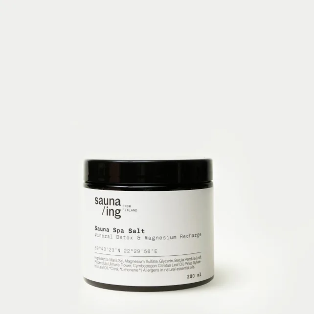 sauna/ing - Sauna Bath Salt, 200ml