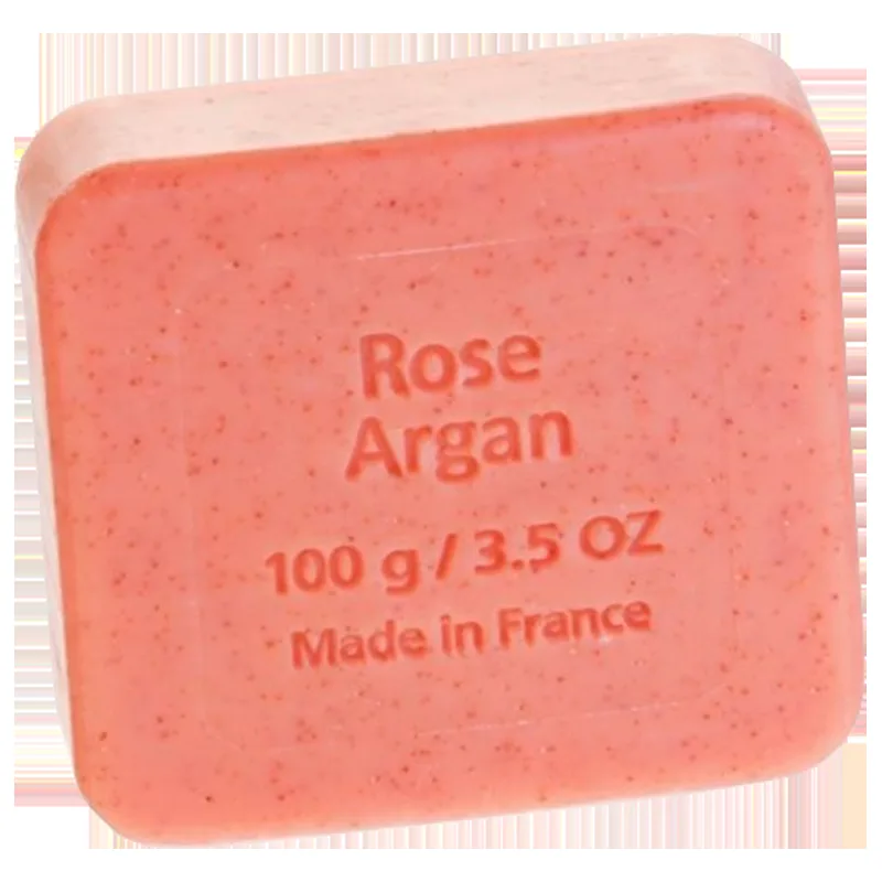 Savon du Midi sæbe m. rose og arganolie økologisk (100 g)