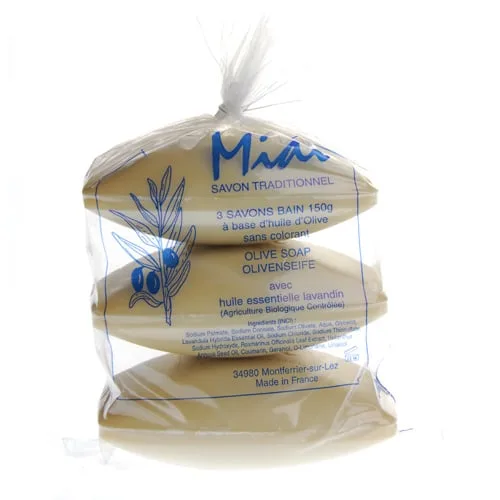 Savon du Midi Sæbe Oliven 3X150 Gr Økologisk (450 g)