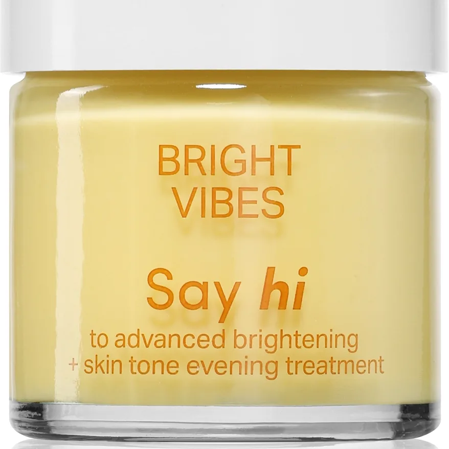 Say Hi Bright Vibes Lysnende creme til hud med hyperpigmentering 50 ml