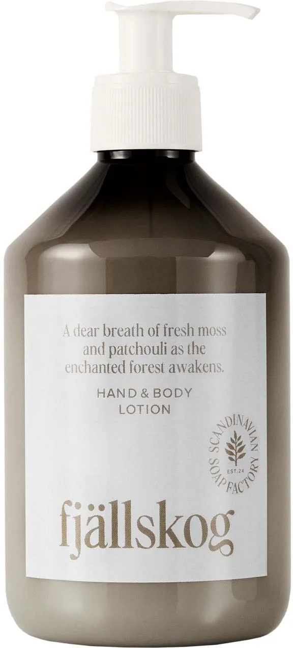 Scandinavian Soap Factory Fjällskog Hand & Body Lotion 500 ml
