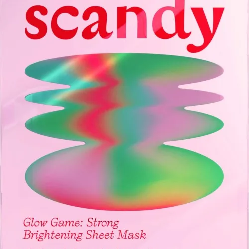 Scandy Glow Game: Strong Brightening Sheet Mask 23 g