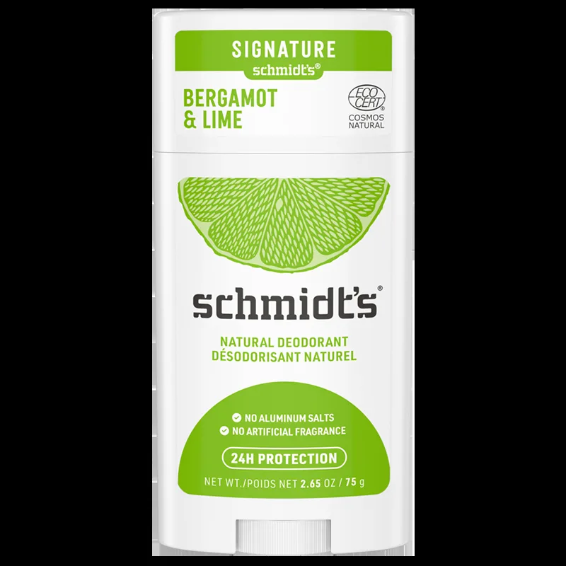 Schmidt's Deodorant stick Bergamot+Lime (75 g)