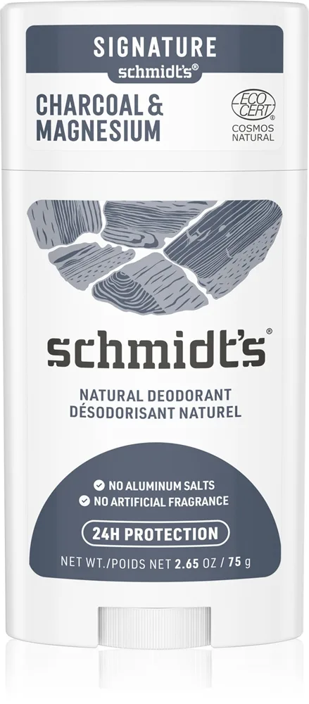 Schmidt's Charcoal + Magnesium Deodorantstift 24 tim 75 g