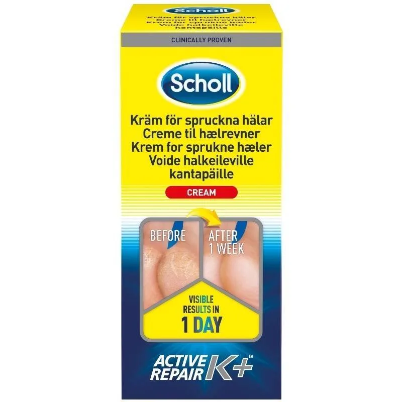 Scholl Cracked Heel Repair Balm Active Repair K + 120 ml