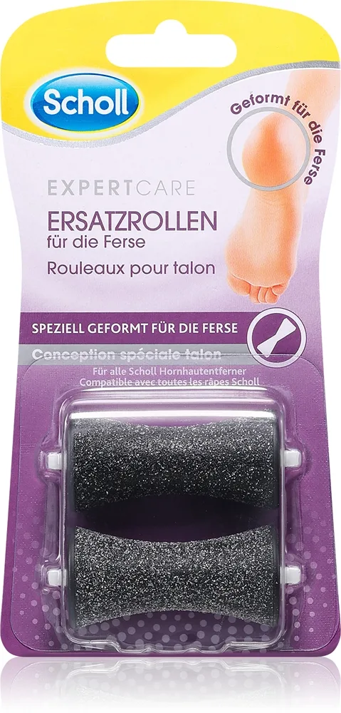 Scholl Expert Care Heel Ersatzkopf für den el. Hornhautentferner für die Fersen 2 St.