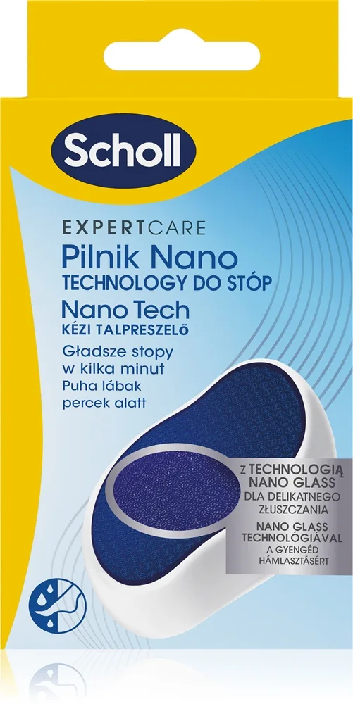 Scholl Expert Care Nano Foot File Feile für die Fersen 1 St.