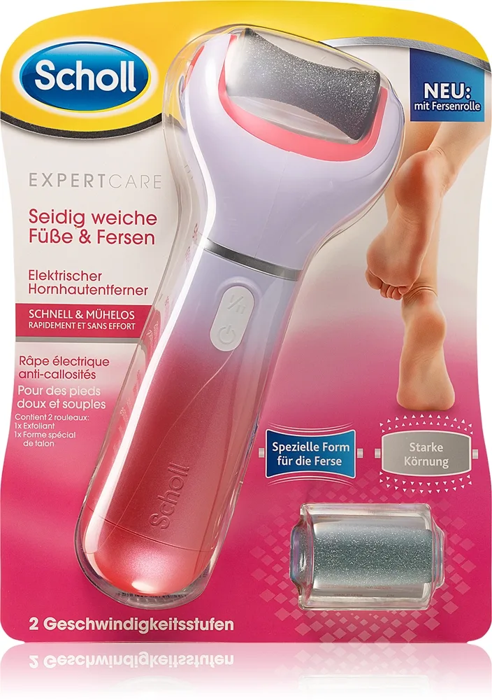 Scholl Expert Care Regular Strong Elektrisk fotfil + Ersättningshuvuden 1 st.