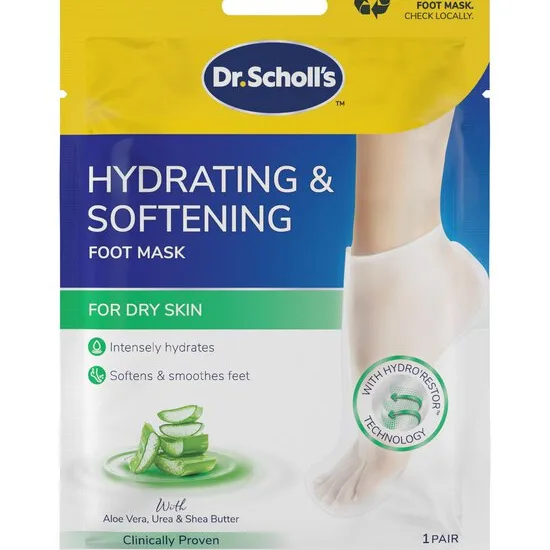Scholl Moisturising PediMask - Aloe