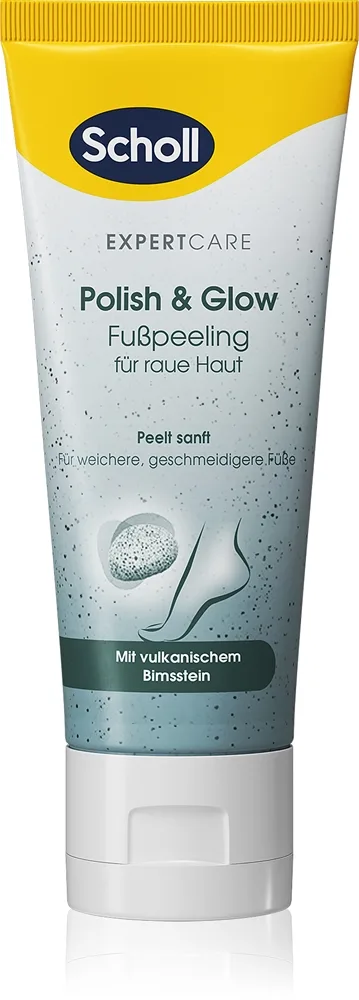 Scholl Foot Cream Polish & Glow Fußpeeling 75 ml