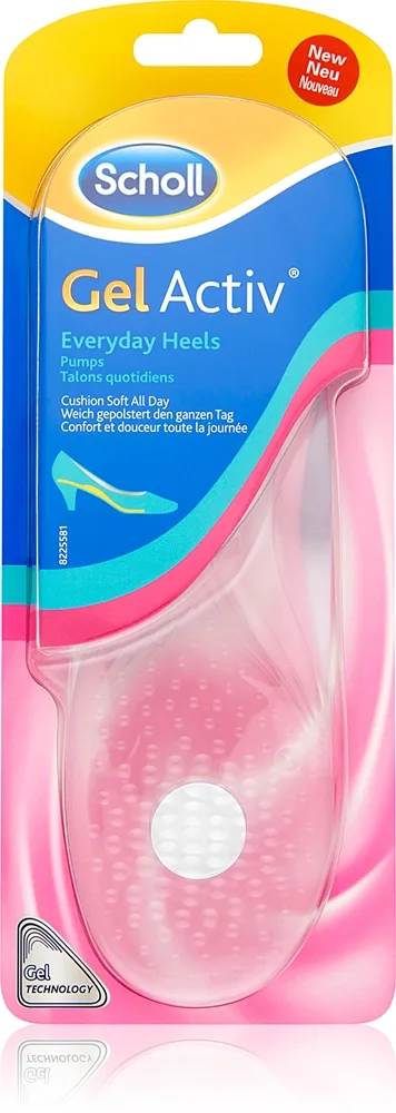 Scholl GelActiv Everyday Heels Gelkissen für Füße und Schuhe 1 Paar