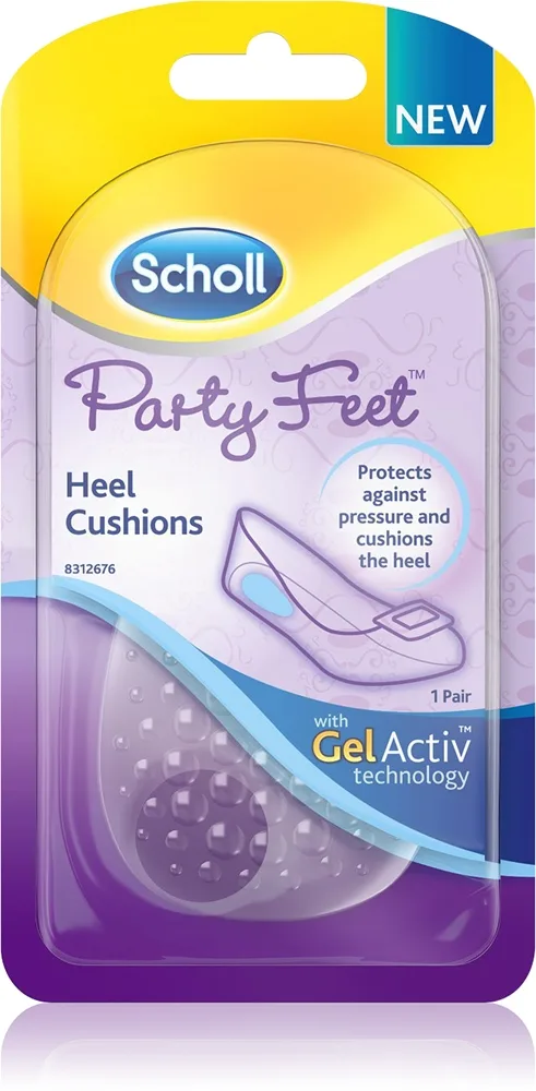 Scholl Gel Active Insoles Party Feet Heel Cushions