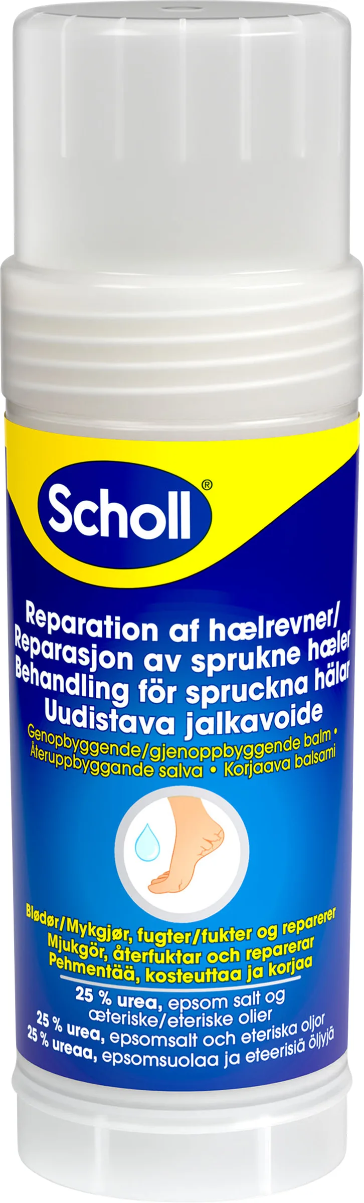 Scholl Heel Crack Repair Balm Stick (1 stk)