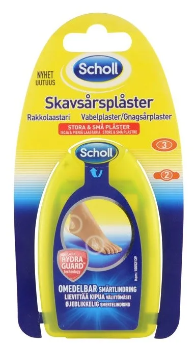 Scholl Gnavesårs- og Vabelplaster Store & Små