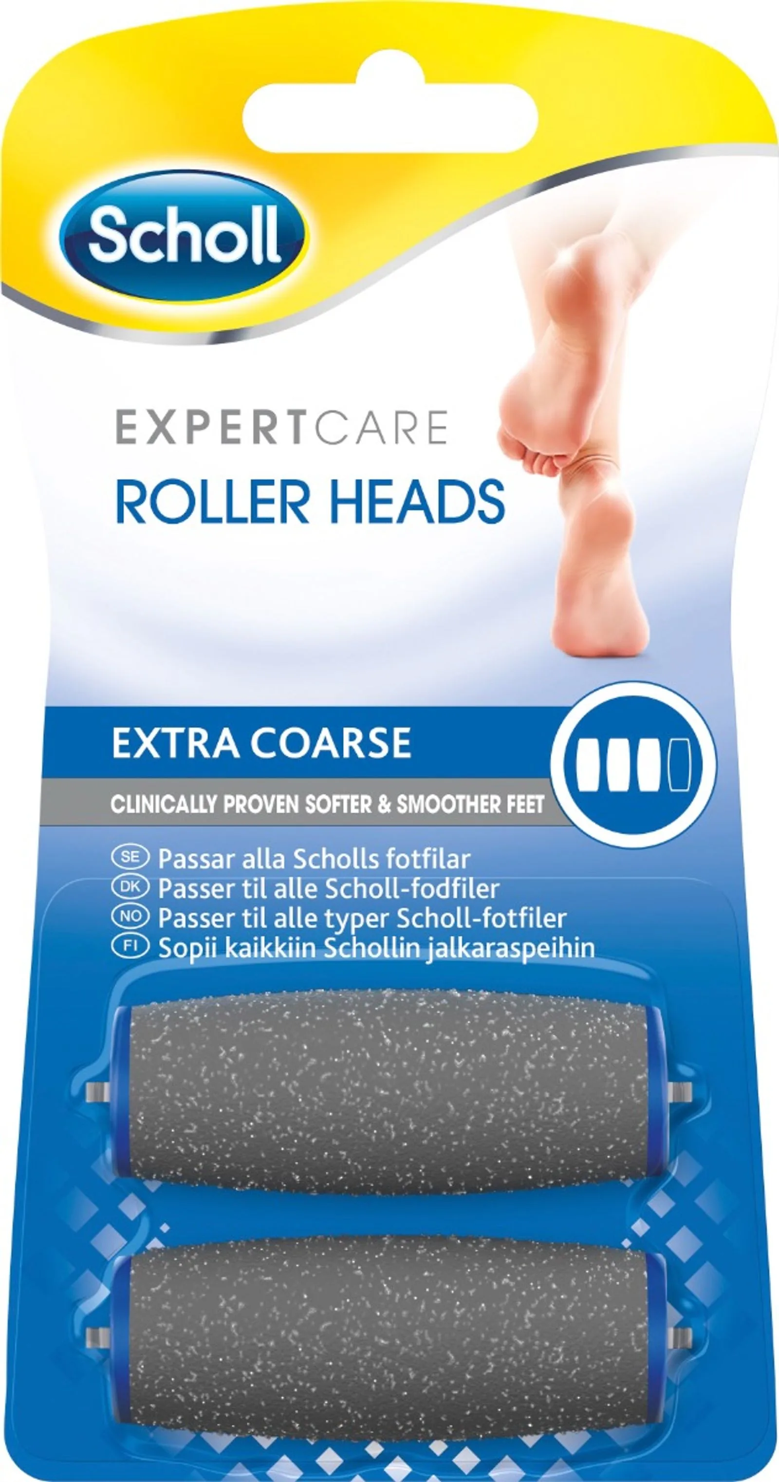 Scholl Expert Care Refills Extra Coarse - 2 stk.